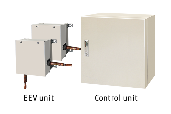 UTP-VX30-90AT [EEV unit] and UTY-VDGX [Control unit]