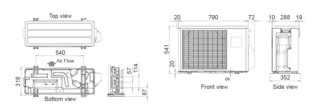 Outdoor unit Outdoor unit