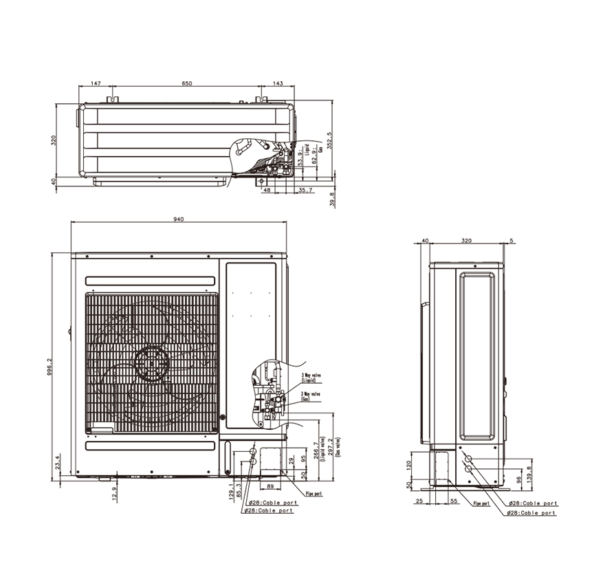 Outdoor unit Outdoor unit