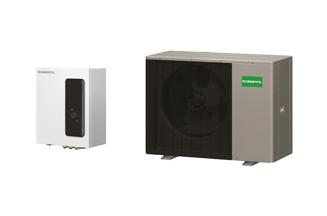 Monobloc type Comfort Series / Indoor unit control box type