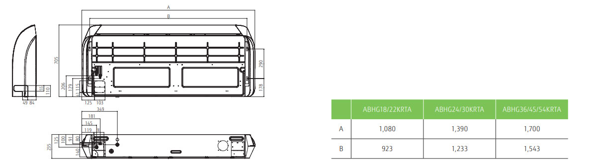 Indoor unit Indoor unit