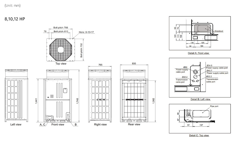 Outdoor unit Outdoor unit