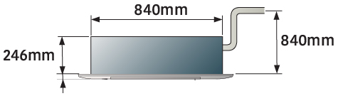 High lift drain pump