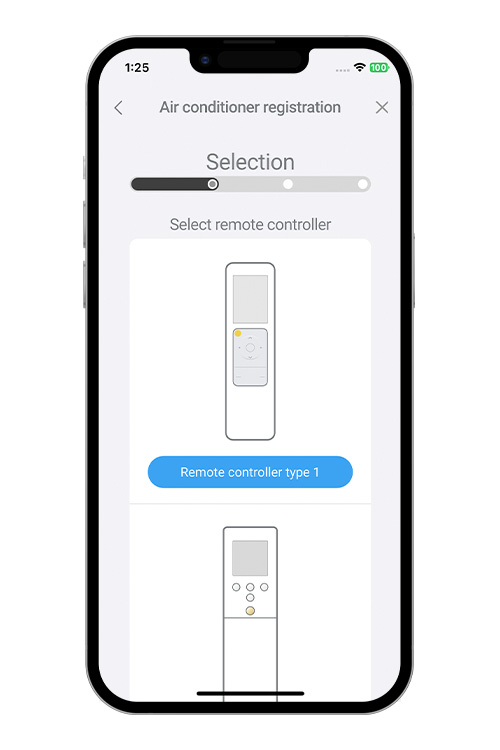 Selezionare [Remote Controller Type 3] (Telecomando di tipo 3). 