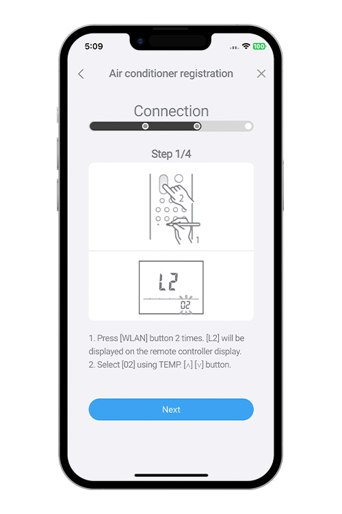 Premere il pulsante WPS sul router WLAN a cui ci si è collegati. Per individuare il pulsante e le istruzioni per utilizzarlo, fare riferimento al manuale d'uso del router WLAN.
